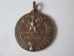 Italia-Medaglia:Legione Allievi Carabinieri Reali 1934/Italy:Legion Des Carabiniers Royaux/Legion Of Royal Carabinieri - Italia