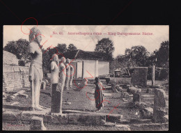 Delcampe - Anuradhapura Ruins - King Dutugemunus Statue - Postkaart - Sri Lanka (Ceylon)