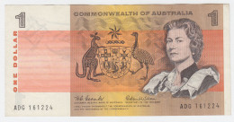 Australia 1 Dollar 1966 AXF+ Pick 37a 37 A - 1966-72 Reserve Bank Of Australia