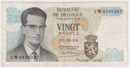 Belgium 20 Francs 1967 P-138 - Altri & Non Classificati