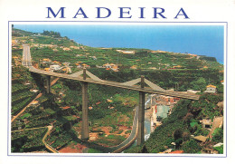 [-5%] PORTUGAL - Madeira - Moderna Ponte Sobre A Ribeira Dos Socorridos - Nouveau Pont Sur La Ribeira Dos  - Carte Posta - Madeira