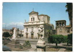 Delcampe - PATERNO', LA CHIESA DI SANTA BARBARA, VIAGGIATA  1994      **//** - Catania