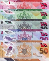 Trinidad En Tobago - 1-5-10-20-50 Dollar 2020 - UNC - Trinité & Tobago