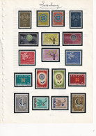 Delcampe - Luxembourg - Collection Timbres Europa 1959/2021 - Neufs ** Sans Charnière - TB - Collections