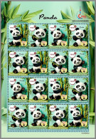 Delcampe - GUINEA REP. 2024 MNH Pandas M/S - OFFICIAL ISSUE – DHQ2448 - Bären