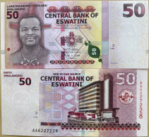 Eswatini Swaziland 50 Emalangeni 2018 UNC - Swaziland