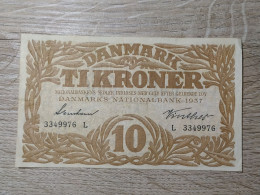Denmark 10 Kroner 1937 - Denmark