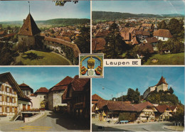 Laupen BE - Multivue  (5 Bilder)        Ca. 1980 - Laupen
