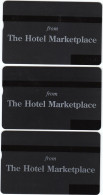 BT, L&G Overprint Cards '91 (BTP), Extremly Rare, Mint, The Hotel Marketplace & Season's Greetings, Full Set - BT Private Issues
