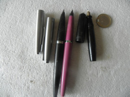 3 Stylos Plume 2 Vintage Parker 1 Antique - Lapiceros