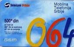 SERBIA : SER03 500*din Telekom Srbija 064 ( Batch: 000395117) USED - Yugoslavia