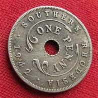 South Rhodesia 1 Penny 1942  Zimbabwe - Rhodésie