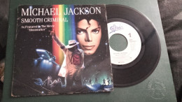Rare Disque Vinyle 45 Trs , MICHAEL JACKSON  : SMOOTH CRIMINAL - Hard Rock & Metal