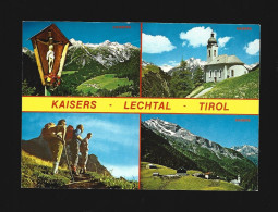 Lechtal Kaisers Tirol Multivues Photo Carte AK Osterreich - Lechtal