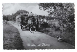 Charrette De Blé - Attelage De Cheval - HOLTEN - Nederland - Pays-Bas - Rijssen-Holten - Animée - Holten