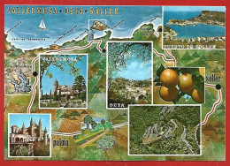 Delcampe - Mallorca (Islas Baleares) 2scans Valldemosa Deya Puerto De Soller - Mallorca