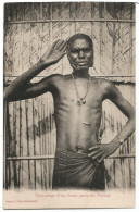Delcampe - TCHAD TATOUAGE UN BEAU GARS - Tschad