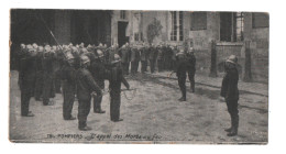 Delcampe - METIERS. MARSEILLE (13) SAPEURS-POMPIERS. L'APPEL Des MORTS Au FEU. CHOCOLATERIE Du PRADO. - Feuerwehr