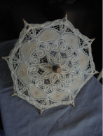 Vintage - Ombrelle Miniature En Dentelle - Altri & Non Classificati