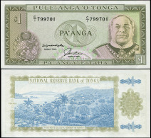 TONGA 1 PA'ANGA - ND (1992) - Paper Unc - P.25a Banknote - Tonga