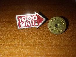 1000 MIGLIA MILLE Pin Anni '60 / 70s Automobiles Auto Cars Gare Voitures Racing - Automovilismo - F1