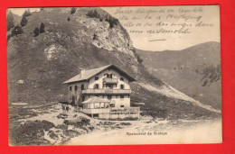 ZZF-25  Restaurant De Bretaye. Petite Animation. Carte-Photo Emile Nicolet. Circ. 1917  Vers Martigny-Bourg. - Bretaye
