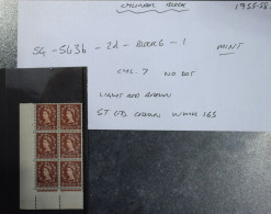 GB STAMPS  Cylinder  Block Wilding 2d  7 No Dot  1964  MNH     ~~L@@K~~ - Sheets, Plate Blocks & Multiples