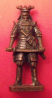 Figurine Kinder Métal Métallfiguren 1992. Japonais Samourai Japonische Samurai Scame - Familien