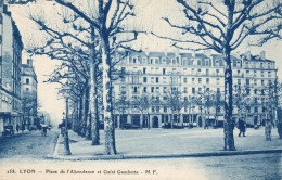 - 69 - LYON. 7 Arr. - Place De L'Abondance Et Gaîté Gambetta. - - Lyon 7