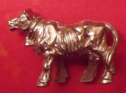 Figurine Kinder Métal Métallfiguren Vers 1980-90. Vache. Giodi - Familien