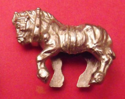 Figurine Kinder Métal Métallfiguren Vers 1980-90. Cheval. Giodi - Familien
