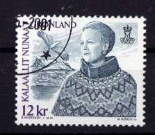 GROENLAND Greenland 2001 Queen Yv 349 Mi 370 Obl - Used Stamps