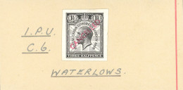 Great Britain 1929 1½d Postal Union Congress (P.U.C.) Die Proof, SG436var - Essays, Proofs & Reprints