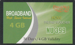 Bhutan, 4 GB, Broadband Voucher, 2 Scans. - Bhutan