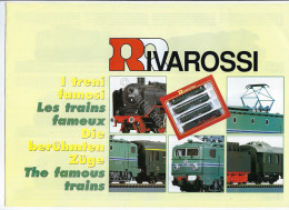 Brochure Pieghevole Rivarossi I Treni Famosi  - Other & Unclassified