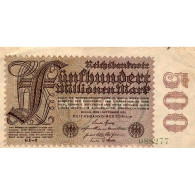 ALLEMAGNE - PICK 110 D - 500.000.000 MARK - 01/09/1923 - TTB - Autres & Non Classés