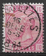 OBP 38 Met Cirkelstempel Gosselies - 1883 Leopold II.