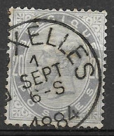 OBP 39 Met Cirkelstempel Bruxelles - 1883 Leopold II.