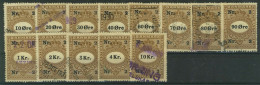 Denmark FAKTURASTEMPEL Old Revenue Stamps Lot # 13 - Fiscali