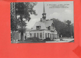 Delcampe - 60 SENLIS Cpa La Gare Les Quais         12 L H Paris - Senlis