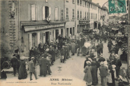 69 Anse  Rue Nationale  Course Automobile - Anse