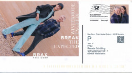 BRD / Bund Viernheim Dialogpost Allemagne FRW 2024 Schweinsteiger Fussball + Ivanovic Tennis Mode Brax - Brieven En Documenten