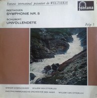 * LP * Beethoven: SYMPHONIE Nr.5 / Schubert: UNVOLLENDETE (Holland EX) - Classique