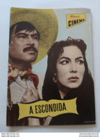 Portugal Revue Cinéma Movies Mag 1956 La Escondida Maria Felix Pedro Armendariz Dir. Rober Gavaadon Mexico - Cinéma & Télévision