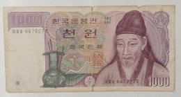 Banknotes South Korea 1000 Won - Corea Del Sud