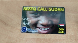 Israel-bezeq Call Sudan-(1)-(30.11.11)-(500units)-bezeq International-used Card Very Good - Sudan