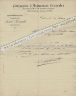 1891 Perrault Orléans Directeur Assurances Maritimes Paris > Baudot Les Touillards Ciry Le Noble Briqueterie Saone Et L. - 1801-1848: Vorläufer XIX