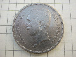 Belgium 5 Francs 1931 Fr. Pos.B - 5 Francs & 1 Belga