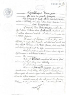 Delcampe - 79 - CHATILLON SUR SEVRE - Me Bernardeau Notaire-Vente FONTENEAU (PETITE BOISSIERE)et CHIRON - Décrets & Lois