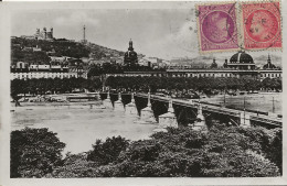 Delcampe - CPSM Pont De La Guillotière Et L'hotel Dieu - Lyon 2